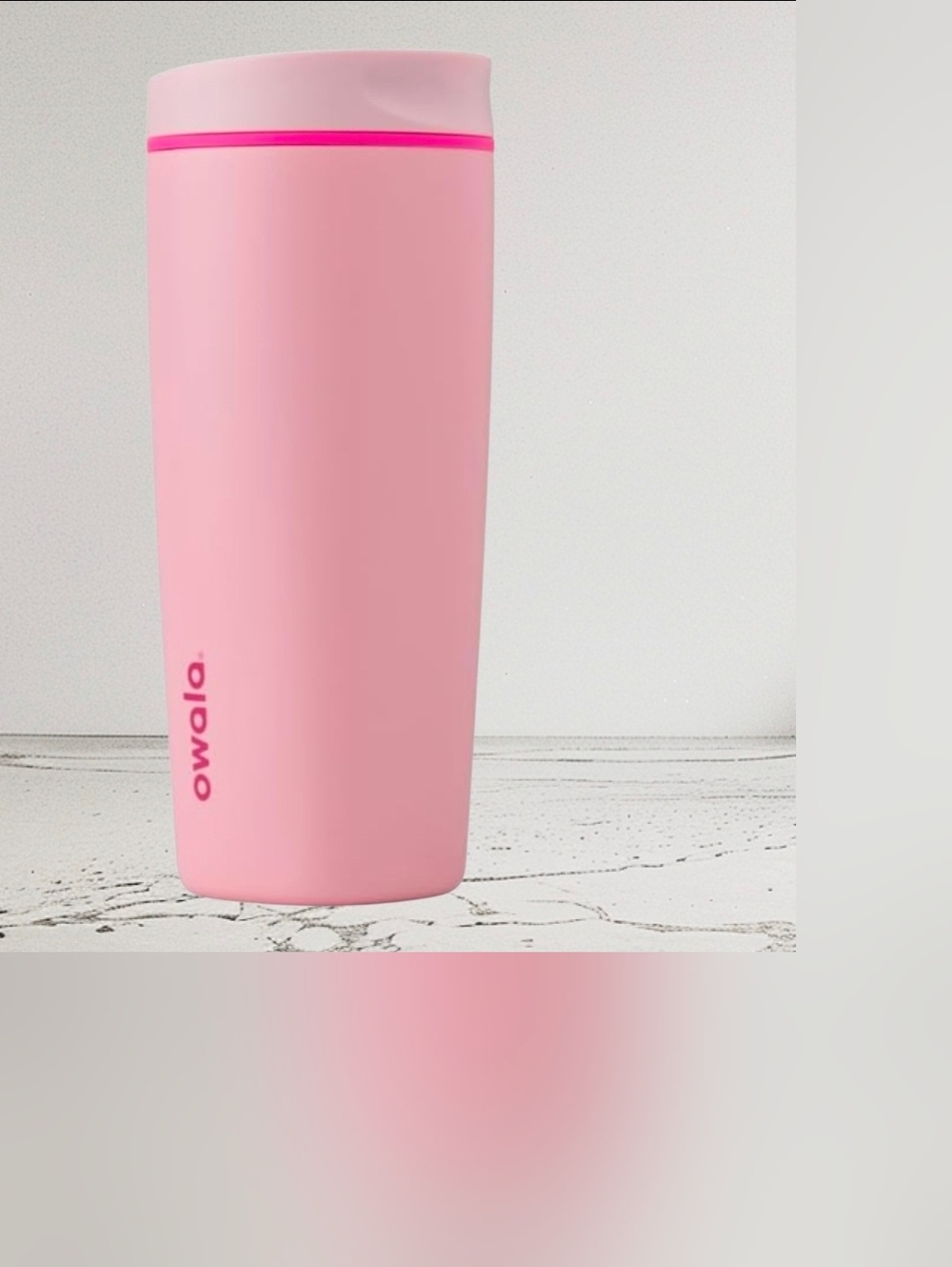 Owala SmoothSip Slider Insulated Stainless Steel Coffee Tumbler BPA Free 20 oz